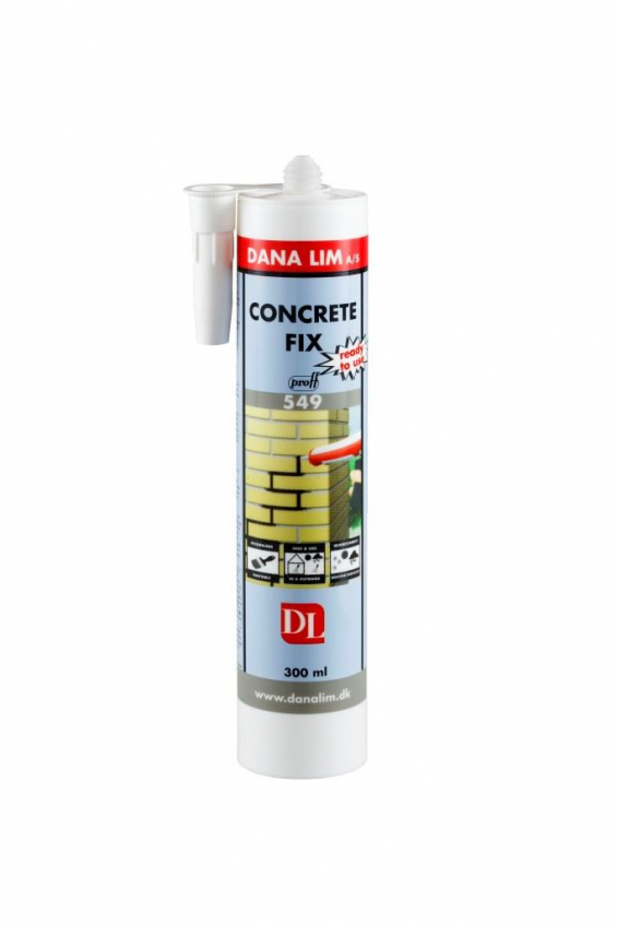 Dana 549 Concrete Fix cementgrå