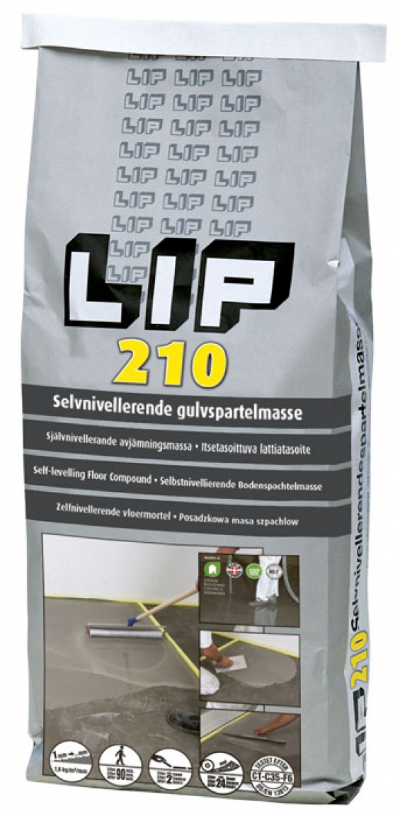 LIP 210 gulvspartelmasse  20kg