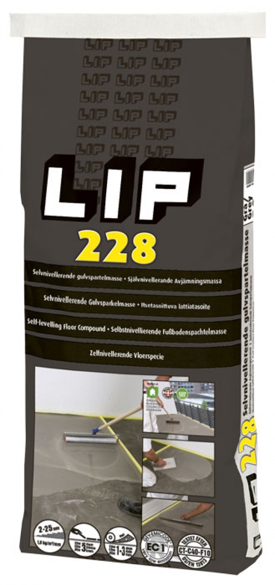 LIP 228 gulvspartelmasse  20kg