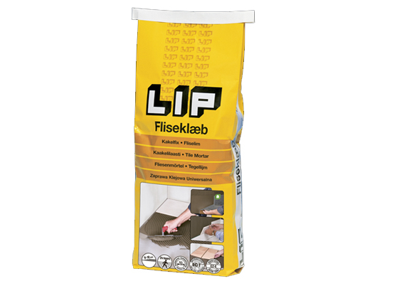 LIP Fliseklæb grå 5kg