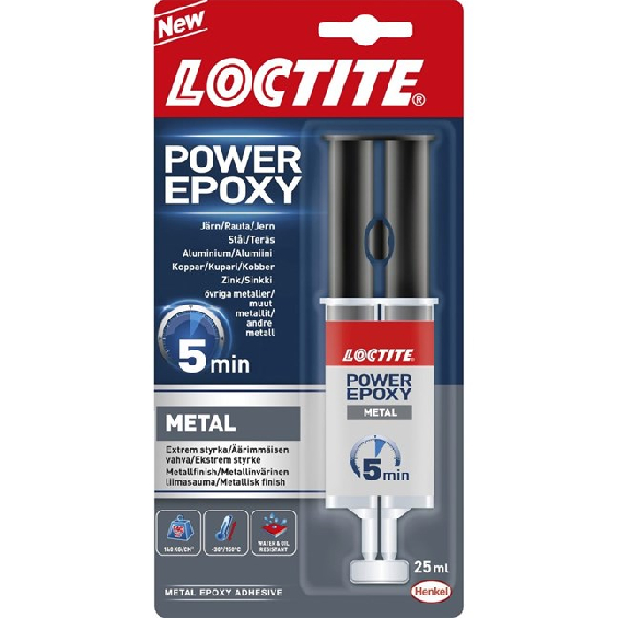 loctite epoxy metal 5min 25ml