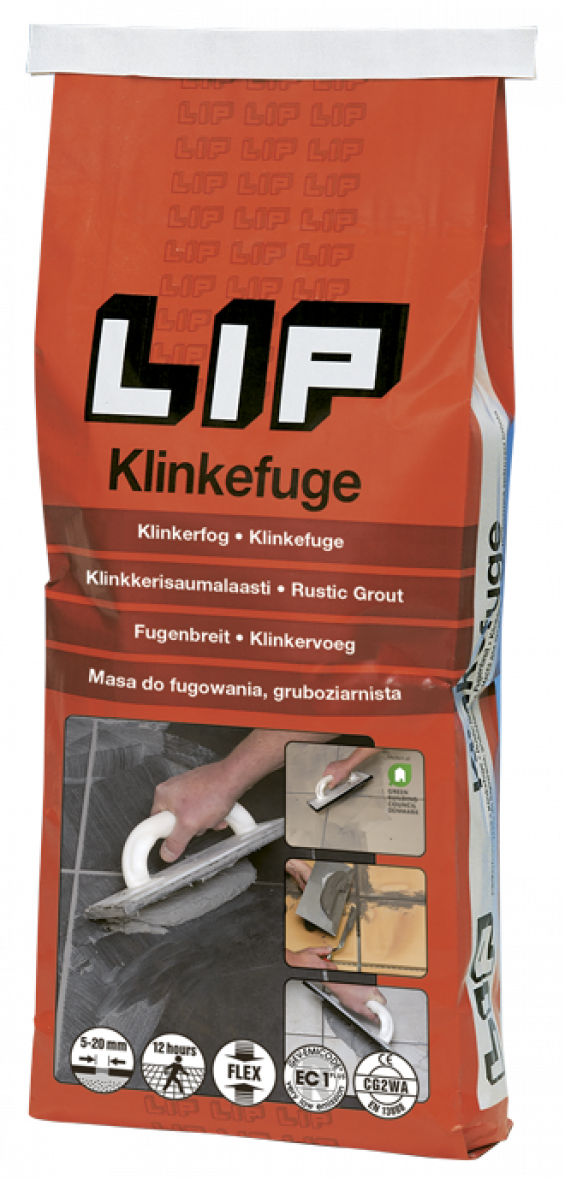 LIP Klinkefuge grå 5 kg