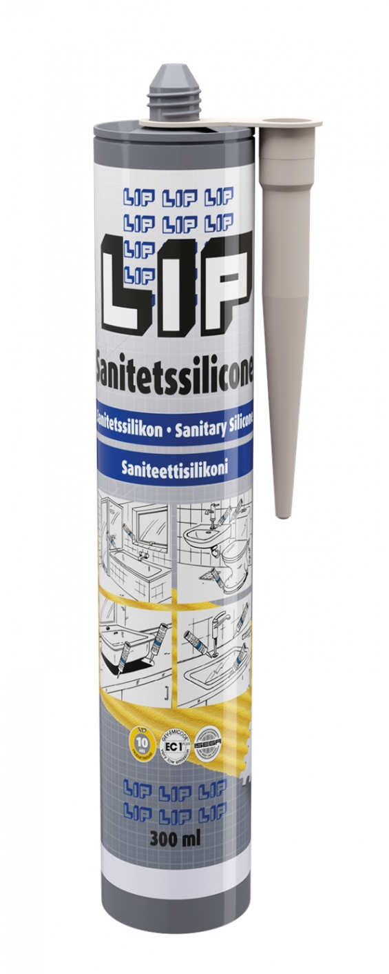 LIP Sanitetssilicone Manhattan 0,3 ltr
