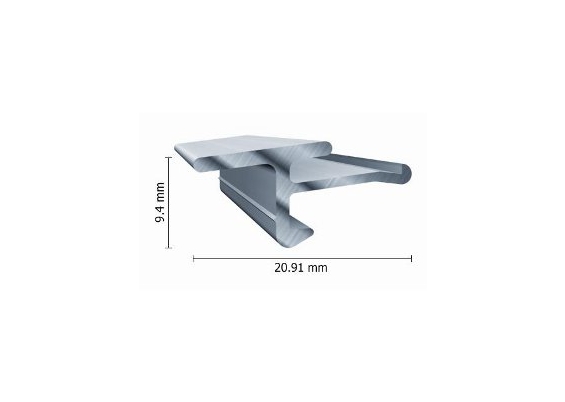 Dafa alu clips 50mm 120stk