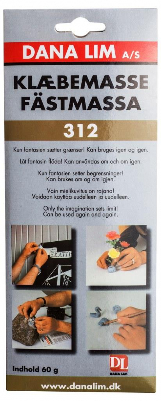 Dana 312 klæbemasse 