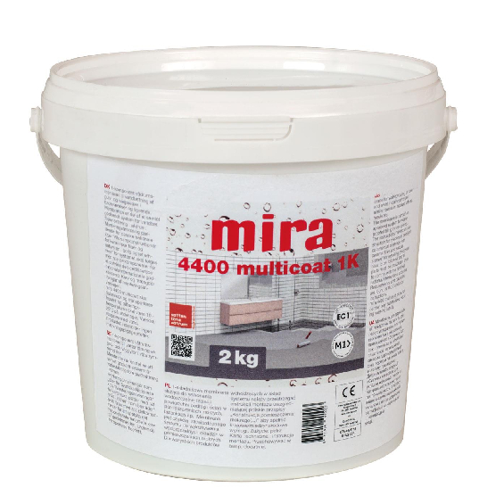 Mira 4400 Multicoat Vådrumsmembran 2kg