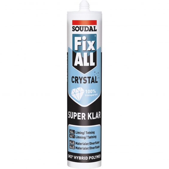 soudal Fix All® Crystal multifuge/lim