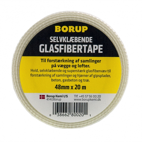 Borup glasfibertape