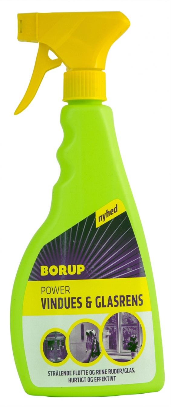 Borup Power Vindues & Glasrens 500ml