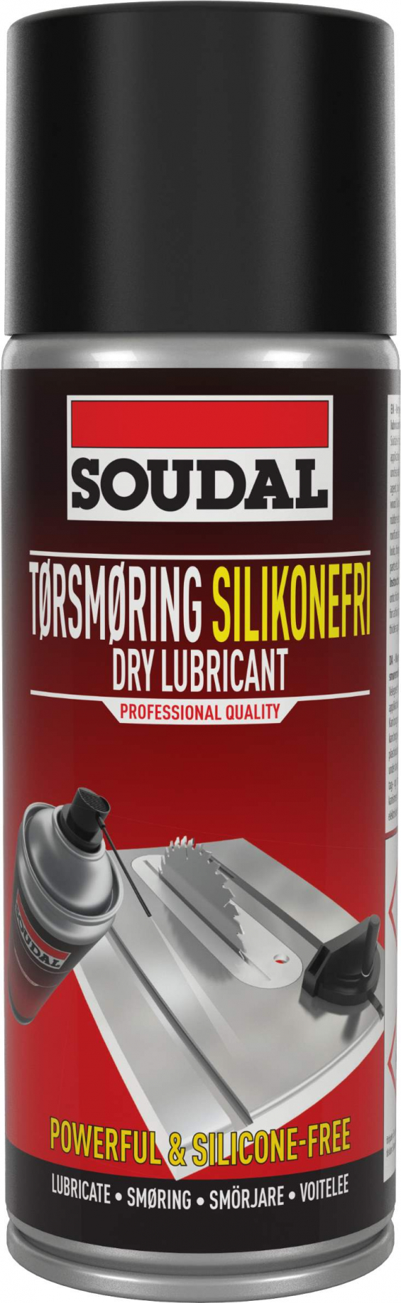 Soudal tørsmøringsolie 400ml