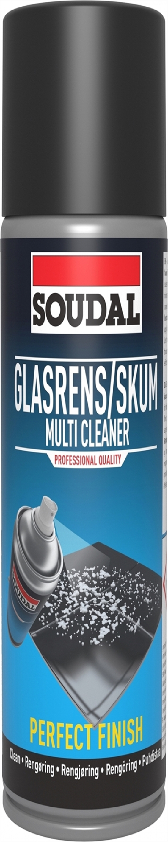 Soudal Glasrens/skum 400ml