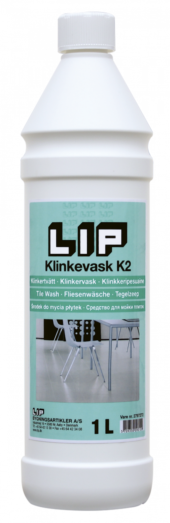 LIP Klinkevask K2 1,0 ltr