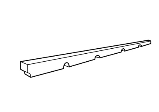 Fastlock uni fugebånd 100 cm