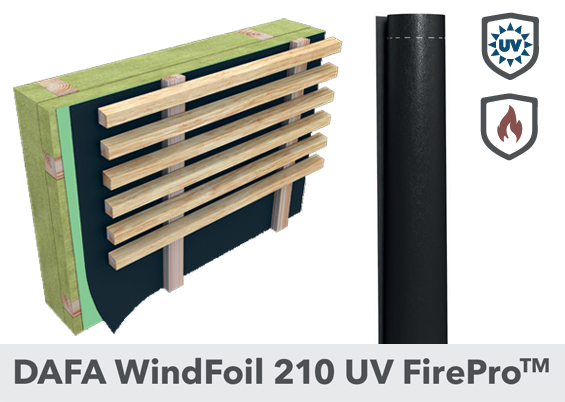 DAFA WindFoil 210 UV FirePro sort