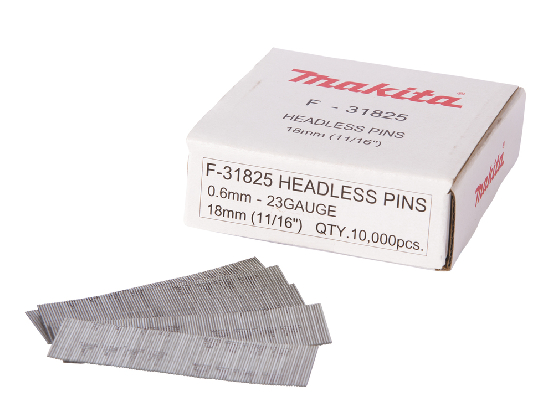 Makita stifter 23ga 0,6 x 18 mm