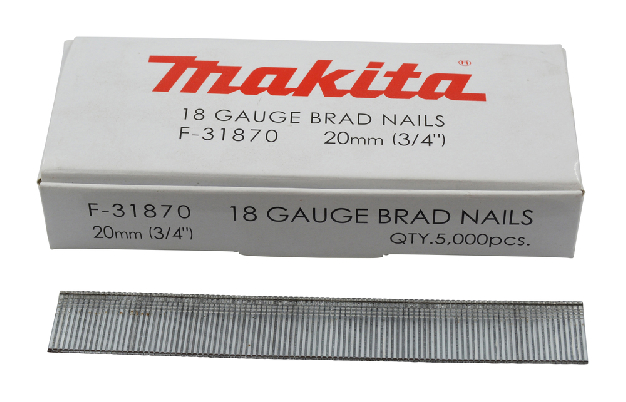 Makita stifter 18ga x 20 mm