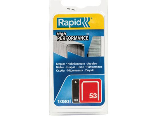 Rapid Nr. 53 fintrådshæfteklammer 10 mm