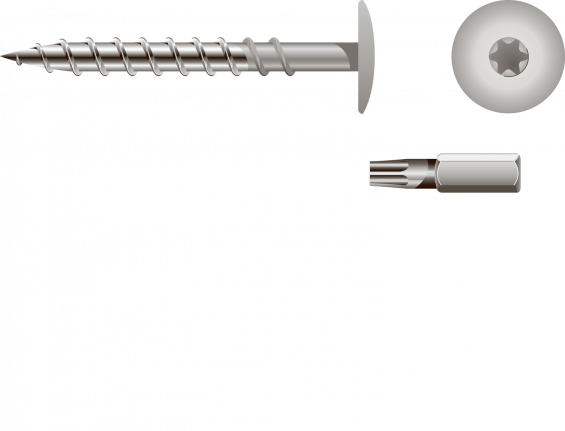 Swisspearl Facadeskrue SCR-W 4,5x36mm