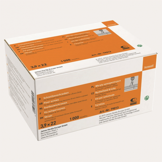 fermacell® Gulvelementskruer 3,9x22mm 250 stk