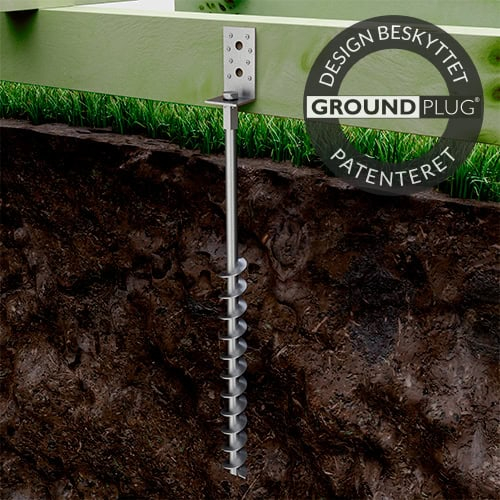 Groundplug Twister M12/750mm