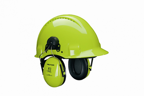 Peltor Optime II Hjelm-ørekop Hi-Viz