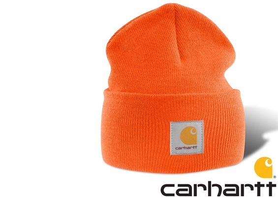 Vil ikke Fyrretræ Beroligende middel Carhartt hue orange