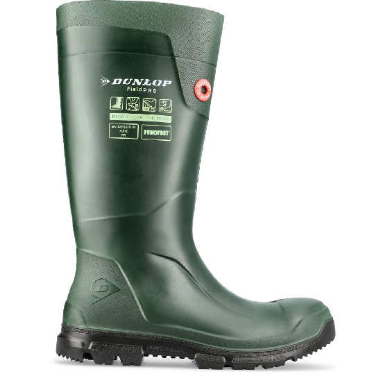 Dunlop Fieldpro gummistøvle str. 41