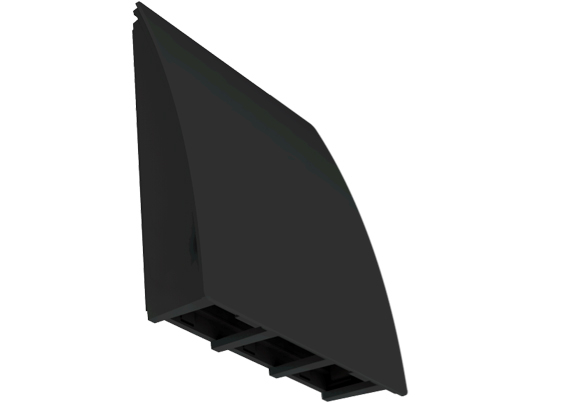 Duka Stormskærm DO 30 Sort RAL 9005