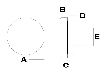 Duka vægventil type 69 hvid ø99mm