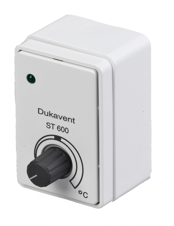 Dukavent ST600 termostat hvid