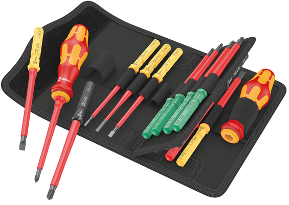 Wera Kraftform Kompakt VDE 17 Universal 1 Tool Finder skruetrækkersæt