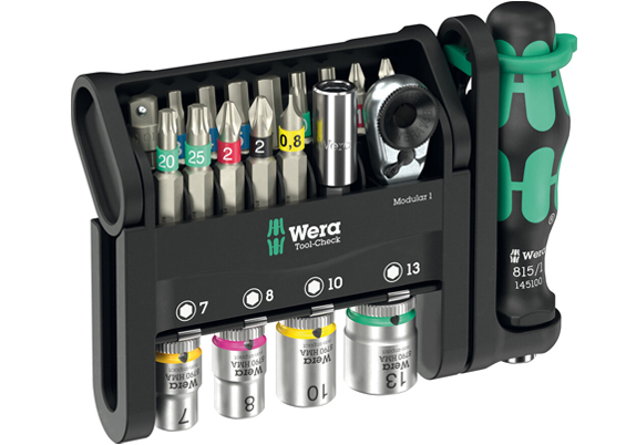 Wera Tool-Check Modular 1 skruetrækkersæt