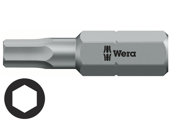 Wera 840/1 sw bits 10 stk 25mm SW2x25