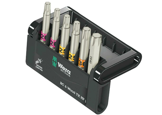 Wera Bit-Check 6 Wood TX HF1 - 6 dele