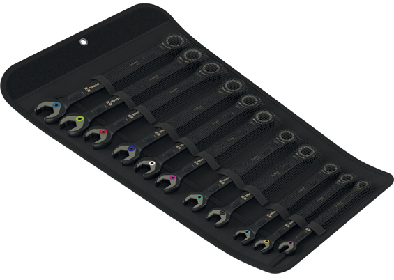 Wera 6000 Joker Black Edition 11 Set 1 gaffel-ringskraldenøgle-sæt