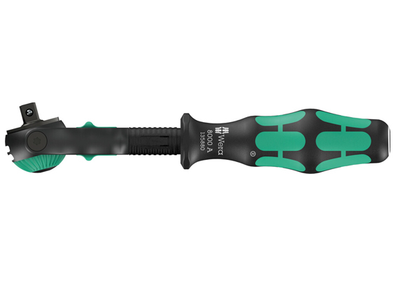 Wera 8000 A Black Edition Zyklop Speed-skralde med 1/4