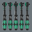 Wera 8000 A Black Edition Zyklop Speed-skralde med 1/4