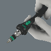 Wera 8000 C Black Edition Zyklop Speed-skralde med 1/2