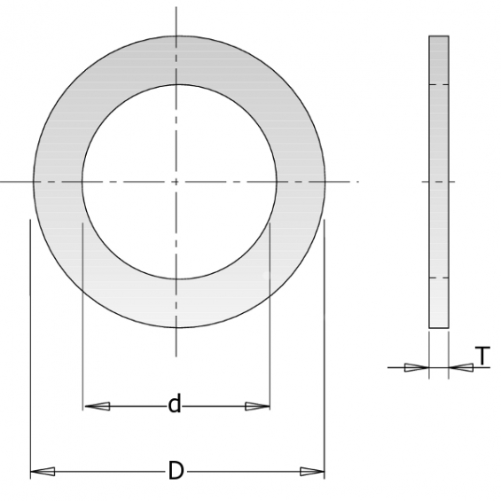 CMT Bøsning 22,2x1,4x15