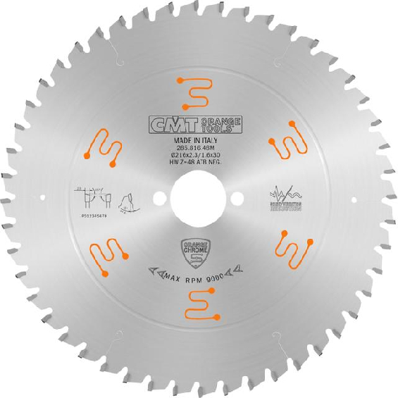 CMT Savklinge 216x2,3x30 z48w neg chrom