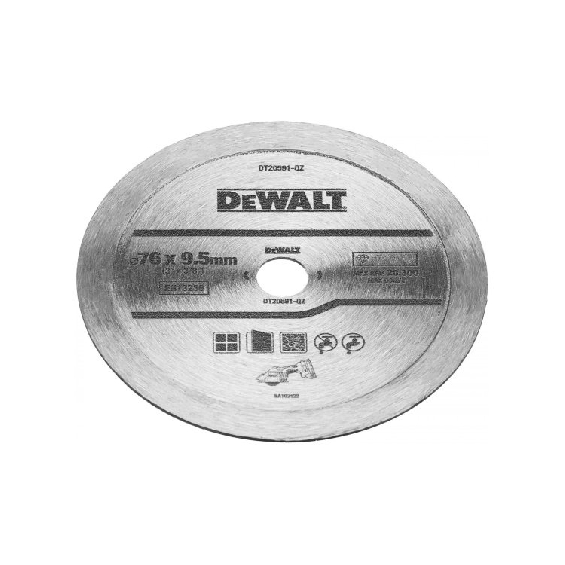 Dewalt 76 mm diamantklinge