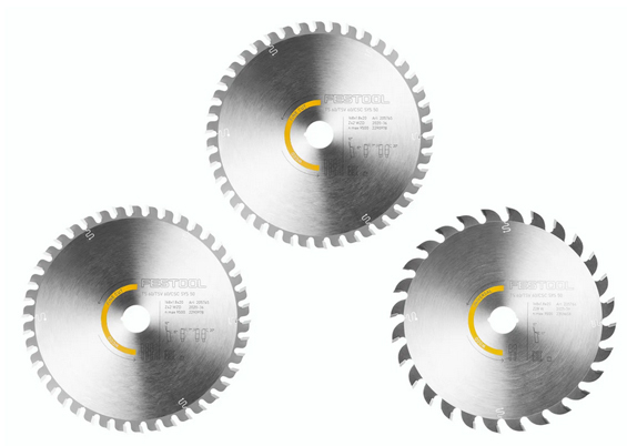 Festool Rundsavsklingesæt KSB-SORT/3 W 168x1,8