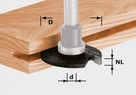 Festool Skivenotfræser D40/NL3/d6
