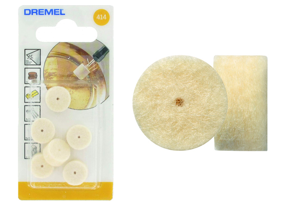 Dremel 414 Filtpolereskive 6 stk