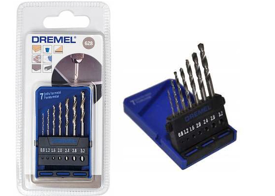 Dremel 628 Præcisionsborsæt - 7 stk