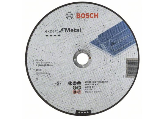 Bosch skæreskive lige 230x3mm