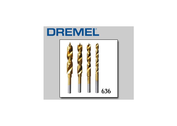 Dremel træborsæt 636 3stk