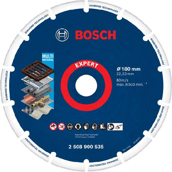 Bosch EXPERT Diamantskive til metal 180mm