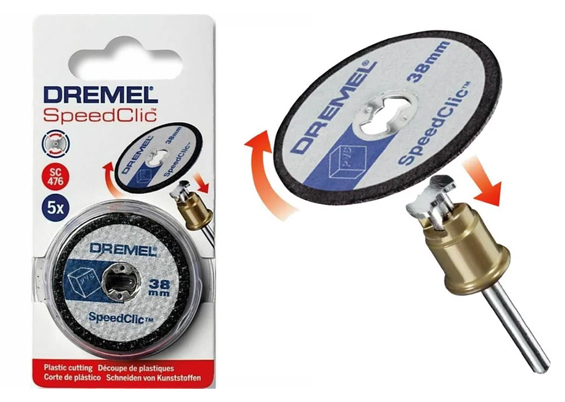 Dremel SC476 Plastskæreskiver 38mm 