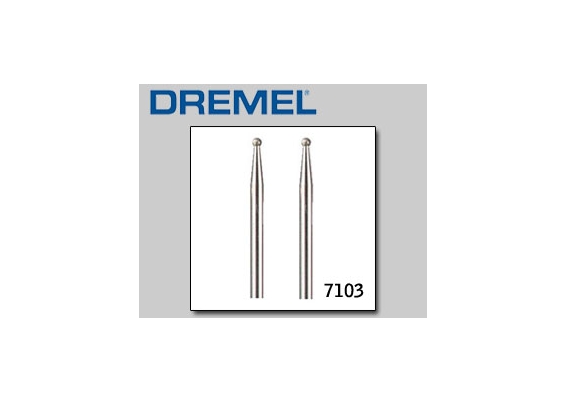 Håndskrift Indflydelse Lav Dremel diamantstift 7103 1,9mm